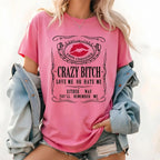 Women's Casual Cotton Short-Sleeve Round Neck Graphic T-Shirt - Humorous Bold Statement Streetwear Essential, Durable Stitching, Breathable, Jacket-Layer Ready, Shirts for Women, Fun Pick for Weekend Plans