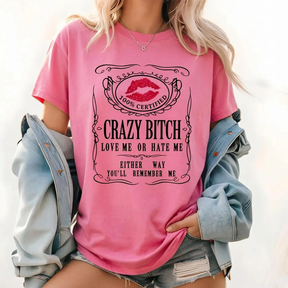 Women's Casual Cotton Short-Sleeve Round Neck Graphic T-Shirt - Humorous Bold Statement Streetwear Essential, Durable Stitching, Breathable, Jacket-Layer Ready, Shirts for Women, Fun Pick for Weekend Plans