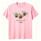 Gildan Men's And Women's T-Shirt, National Geographic Minibee Cotton T-Shirt, Animal T-Shirt, Unisex Vintage Graphic Tees Gothic Grunge Y2K Emo Scene Amity Affliction Style Clothes Men Women Streetwear Summer