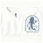 Women's Ocean Graphic Hoodie - Casual Streetwear Top, Stylish Comfortable Trendy Wear for Whale Enthusiasts